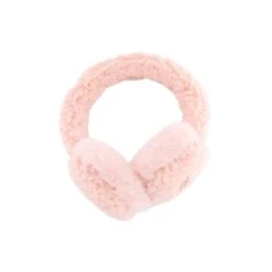 CC Beanie Ready To Ship Sherpa Kid’s Earmuffs - Rose