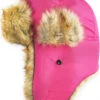 Ready To Ship Hot Pink Trapper Hat