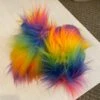 Fuzzy Soakers Ready To Ship Rainbow Crazy Fur Soakers -Figure Skating Equipment Store IMG 8770