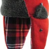 Ready To Ship Red Trapper Hat -Figure Skating Equipment Store IMG 8849