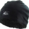 Ready To Ship Fleece & Sherpa Beanie - Black -Figure Skating Equipment Store IMG 8857 51cc19f6 03ea 44c8 9d75 80d3ce7540f2
