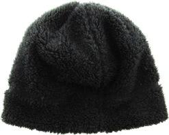 Ready To Ship Fleece & Sherpa Beanie - Black -Figure Skating Equipment Store IMG 8860