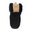 CC Beanie Ready To Ship Waffle Knit Mittens - Black