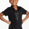 Weissman Sequin Shirt - Black -Figure Skating Equipment Store IMG 9246