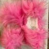 Fuzzy Soakers Ready To Ship Pink Crazy Fur Soakers