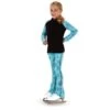 Jerry's Snow Fleece Skating Jacket - Tiffany Blue -Figure Skating Equipment Store S122SnowFleecePrintLeggings TiffanyBlue