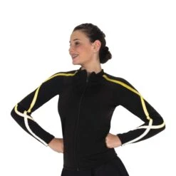 Jerry's Ready To Ship Ice Ribbon Fleece Skating Jacket - Lemon Ice
