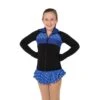 Jerry's Ready To Ship Dot Com Fleece Jacket - Blue -Figure Skating Equipment Store S220 520BlueFront