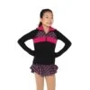 Jerry's Ready To Ship Dot Com Fleece Skating Jacket - Pink -Figure Skating Equipment Store S220 520Pink