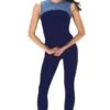 Jerry's Ready To Ship Tonal Supplex Beaded Tank - Navy -Figure Skating Equipment Store S309NavyBlueFront 386NavyBlue a18ac54a 9b83 4793 b6ed 9f493c3a312b