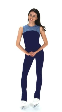 Jerry's Ready To Ship Tonal Supplex Beaded Tank - Navy