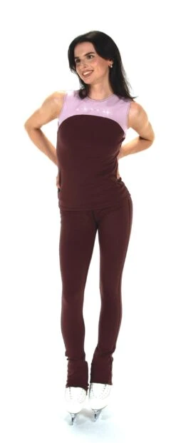 Jerry's Ready To Ship Tonal Supplex Beaded Tank - Wine