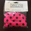 Twizzle Ready To Ship Boot Covers - Adult Hot Pink Dots -Figure Skating Equipment Store b3 3
