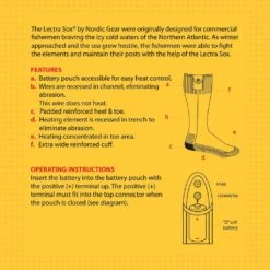 Turtle Fur Ready To Ship Hiker Lectra Heated Socks 10 Turtle Fur Ready To Ship Hiker Lectra Heated Socks -Figure Skating Equipment Store ele