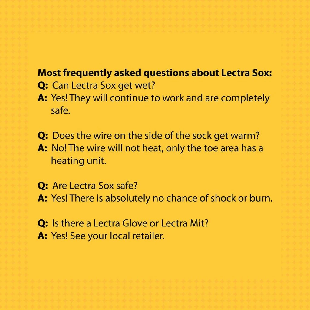 Turtle Fur Ready To Ship Hiker Lectra Heated Socks 7 Turtle Fur Ready To Ship Hiker Lectra Heated Socks - Image 5