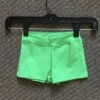 Capezio Ready To Ship Low Rise Shorts - Lime