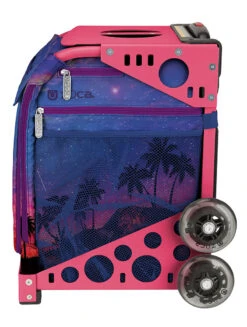 ZUCA Island Life Skate Bag -Figure Skating Equipment Store islandlife pink side rgb