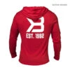 Better Bodies Ready To Ship Soft Men's Hoodie - Red -Figure Skating Equipment Store mens soft hoodie 120825 red punainen back92