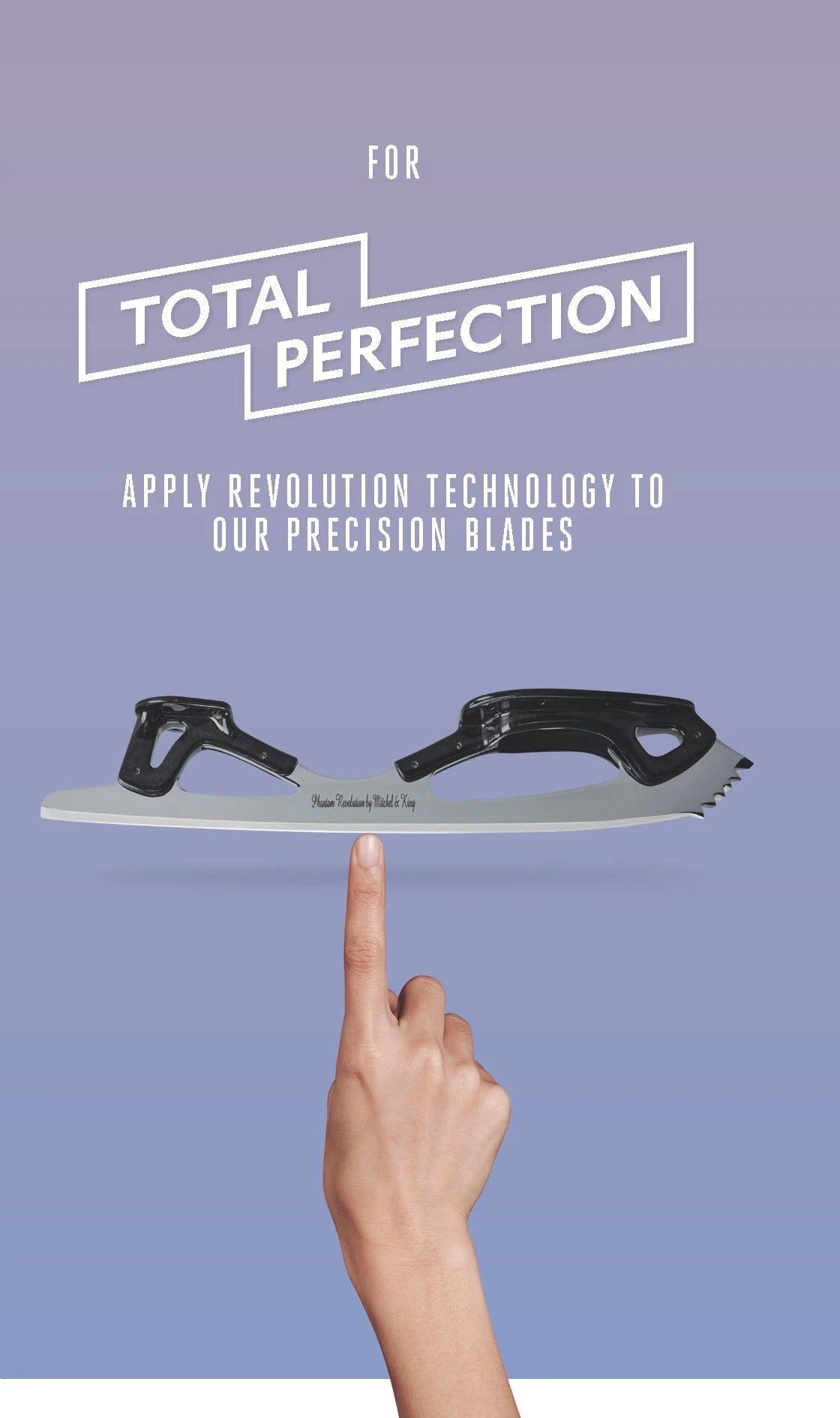 MK Revolution Gold Star Skate Blades 4 MK Revolution Gold Star Skate Blades - Image 2