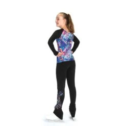 Jerry's Ready To Ship Frost Flurry Fleece Skating Pants -Figure Skating Equipment Store s434 s135 back