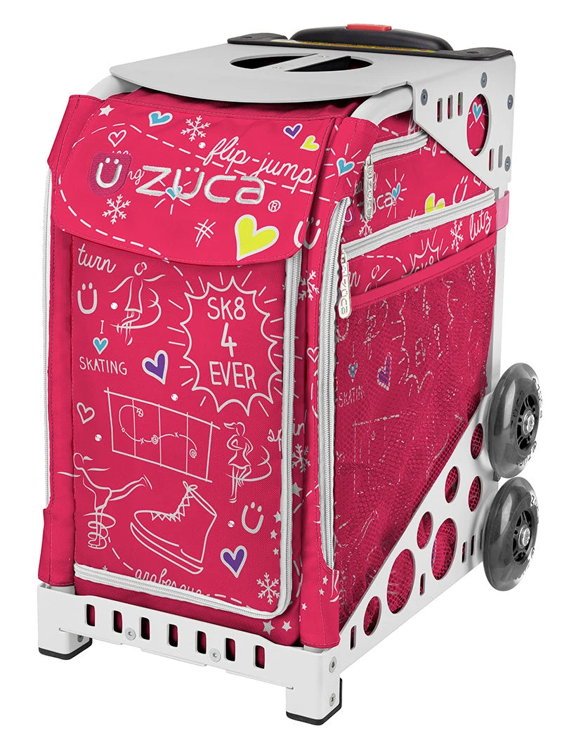 ZUCA Pink SK8 Skate Bag 3 ZUCA Pink SK8 Skate Bag