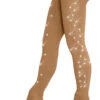 CN Over The Boot Skating Tights W/ Swirl Crystals -Figure Skating Equipment Store tb lt swirls