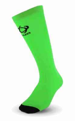 Thinees Ultra Thin Skating Socks -Figure Skating Equipment Store thinees neon green socks 360x 1