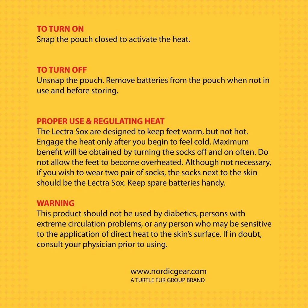 Turtle Fur Ready To Ship Hiker Lectra Heated Socks 5 Turtle Fur Ready To Ship Hiker Lectra Heated Socks - Image 3